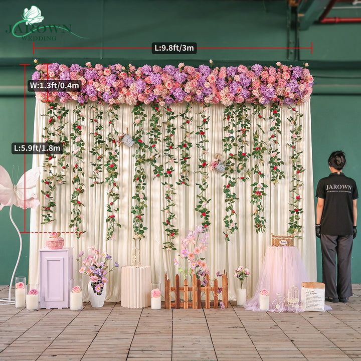 Backdrop Flower in Purple/Pink