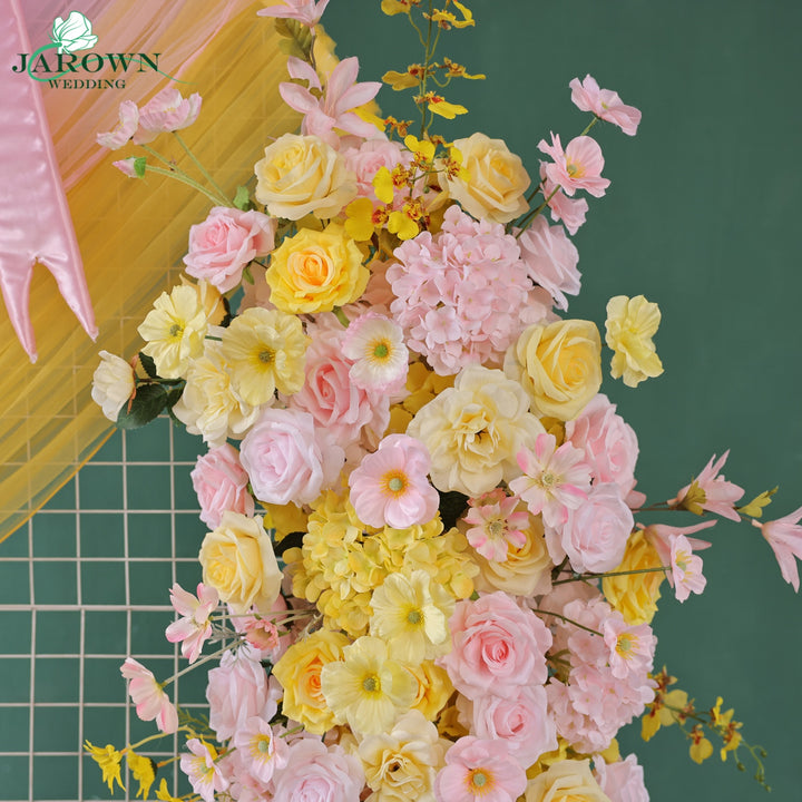 Backdrop Flower in Yellow/Pink