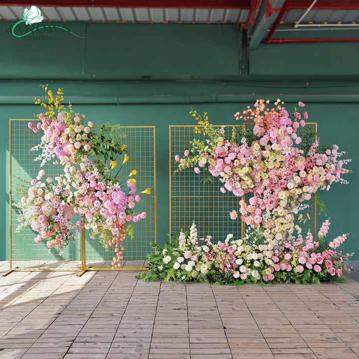 Backdrop Flower in Yellow/Pink/Purple