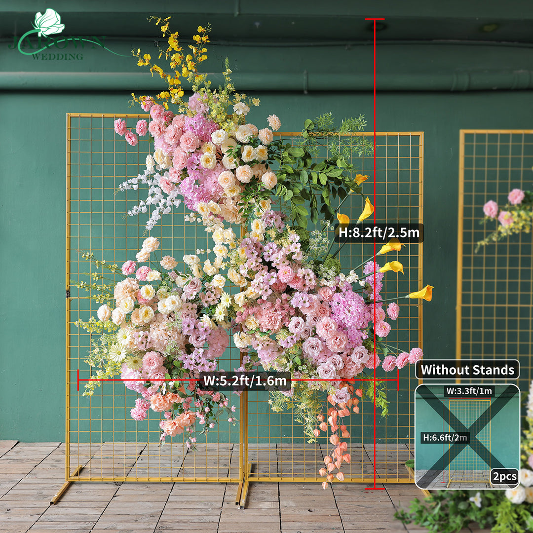 Backdrop Flower in Yellow/Pink/Purple