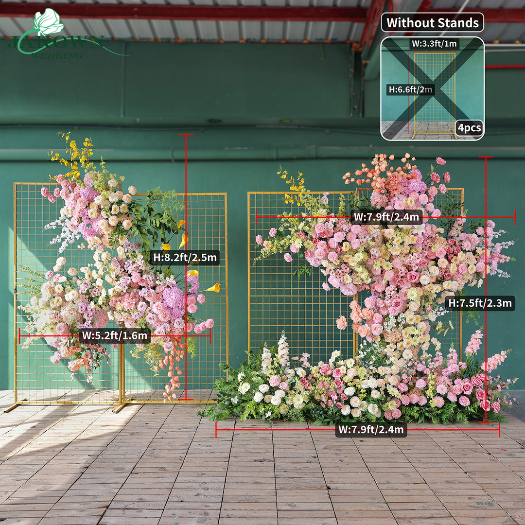 Backdrop Flower in Yellow/Pink/Purple