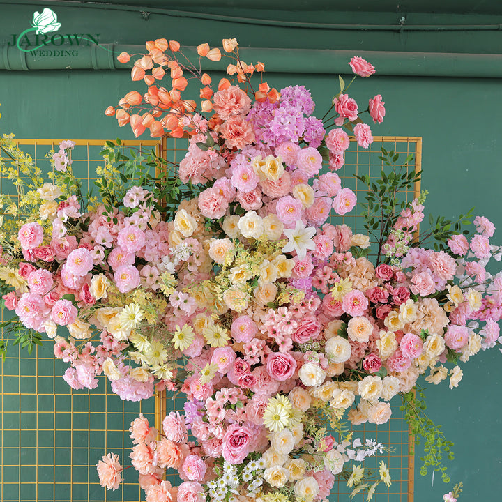 Backdrop Flower in Yellow/Pink/Purple