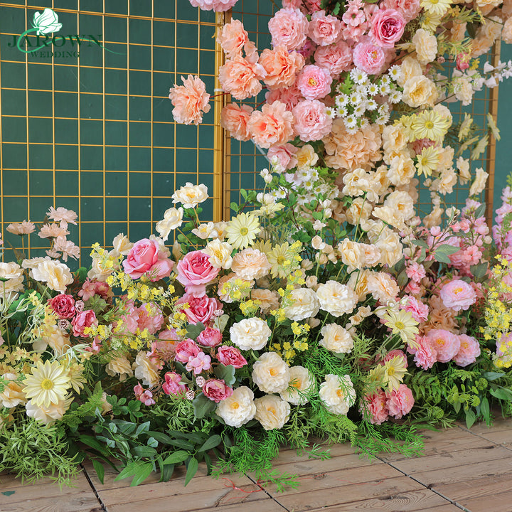 Backdrop Flower in Yellow/Pink/Purple