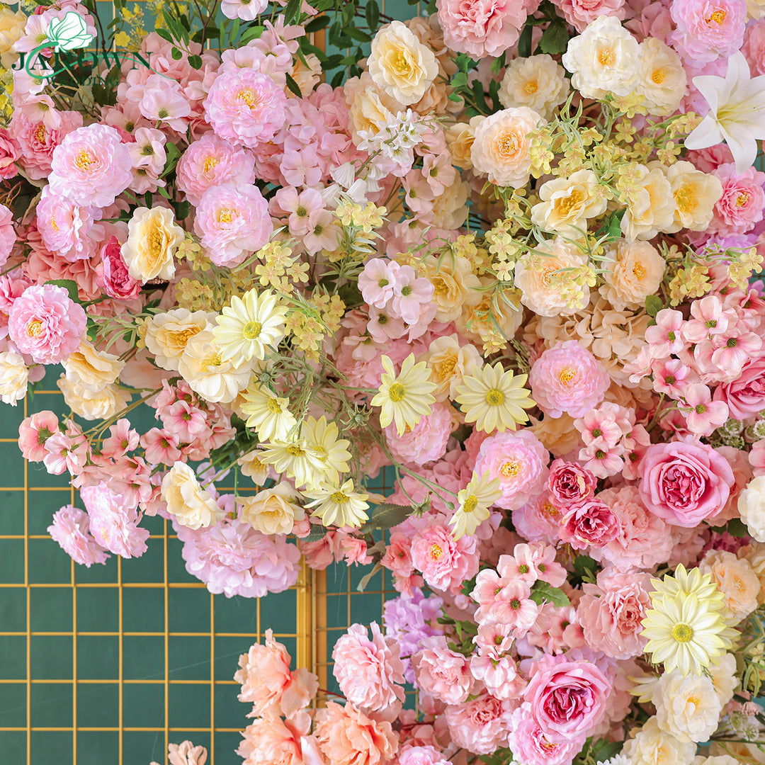 Backdrop Flower in Yellow/Pink/Purple