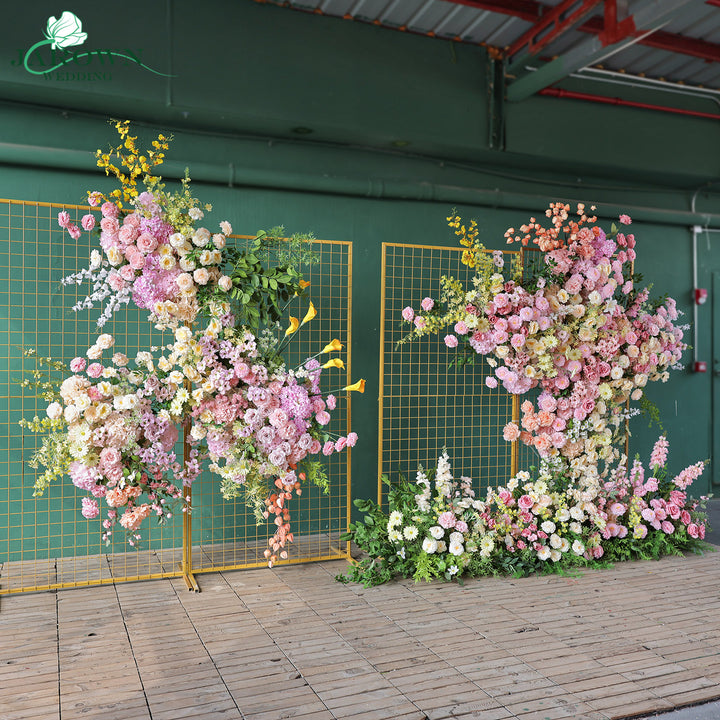 Backdrop Flower in Yellow/Pink/Purple
