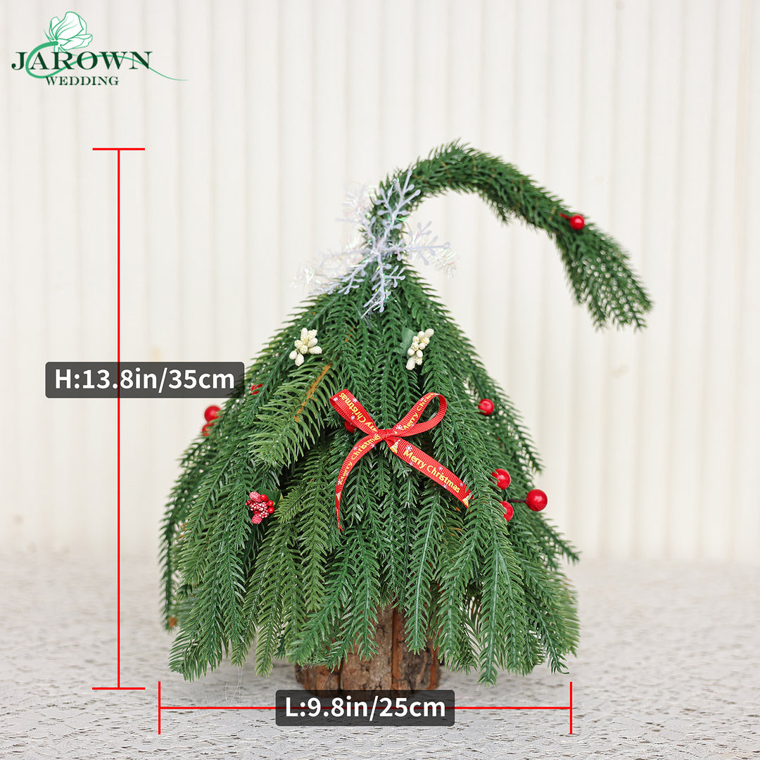 Centerpiece & Wreath & Garland in Green/Red/White