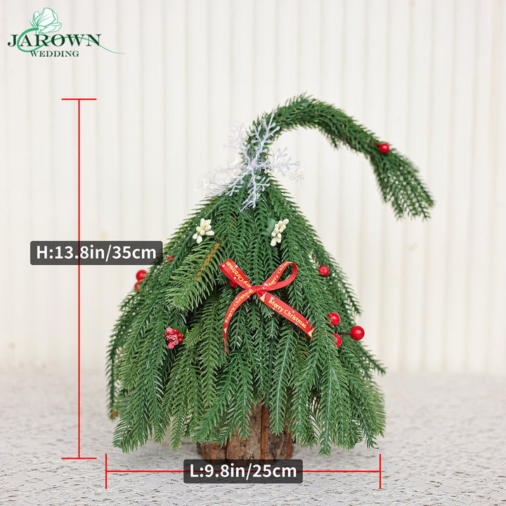 Centerpiece & Wreath & Garland in Green/Red/White