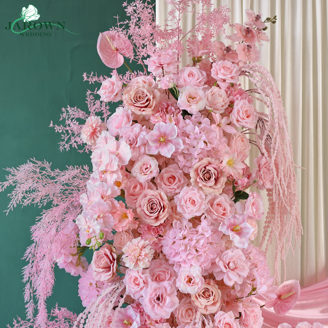 Centerpiece & Aisle & Backdrop Flower in Pink