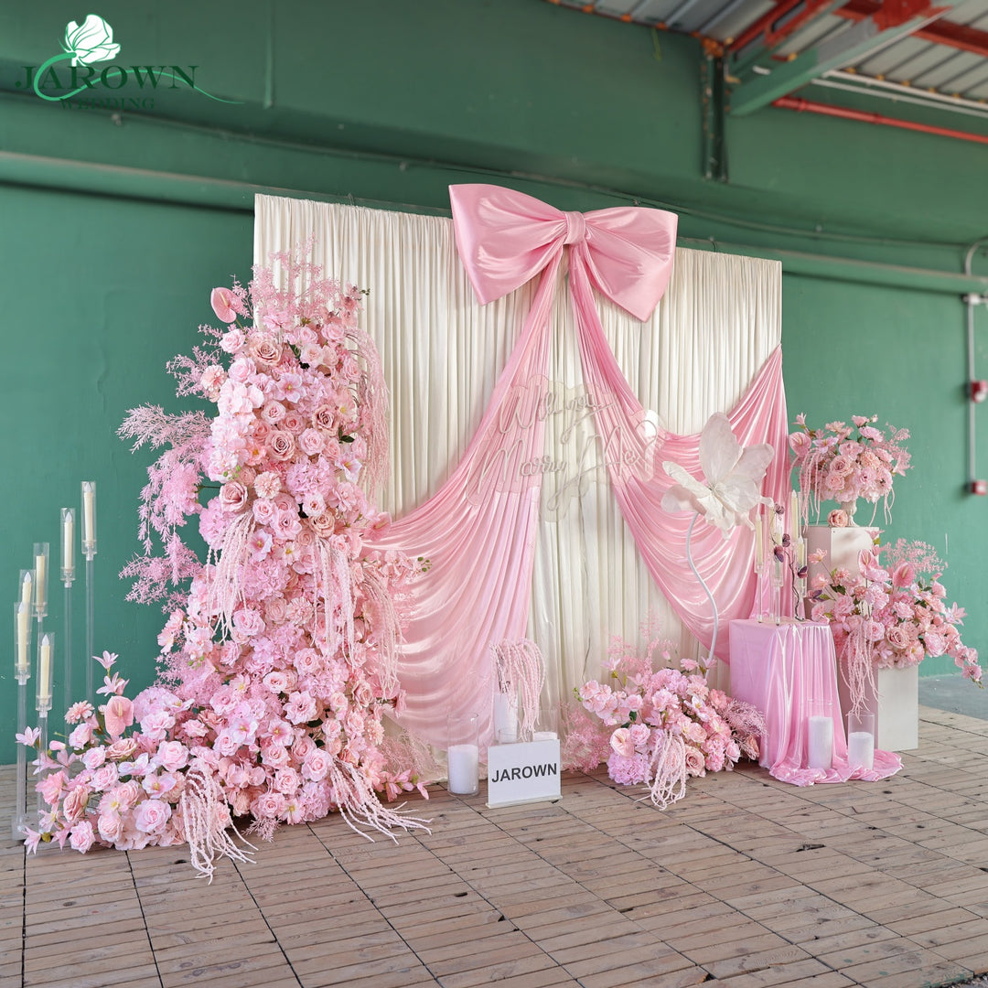 Centerpiece & Aisle & Backdrop Flower in Pink