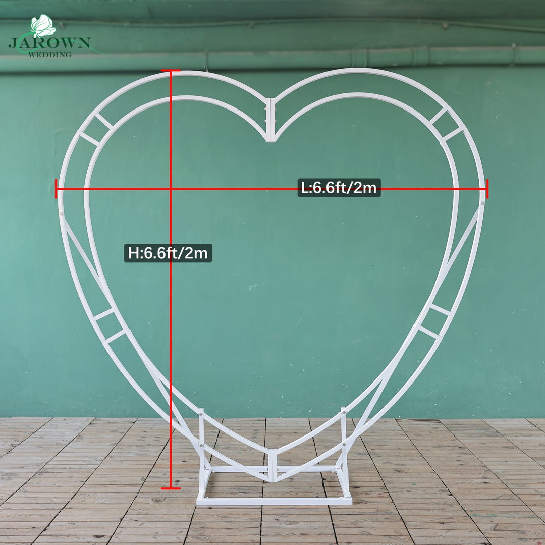 Centerpiece & Aisle & Heart-Shaped Flower Arch in Pink/Yellow