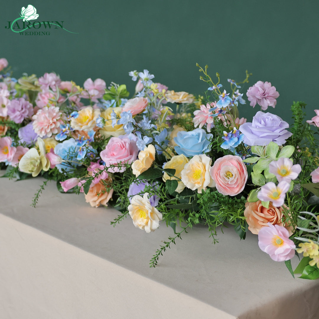 Centerpiece & Aisle & Runner & Round Flower Arch in Colorful