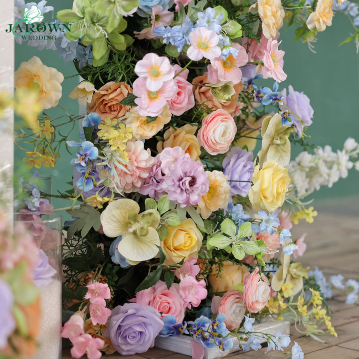 Centerpiece & Aisle & Runner & Round Flower Arch in Colorful
