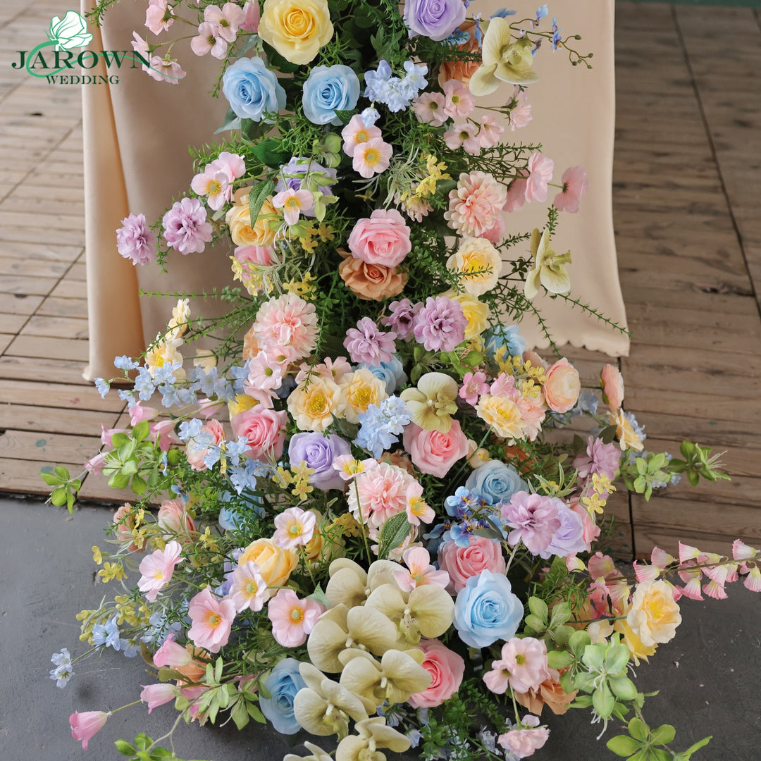 Centerpiece & Aisle & Runner & Round Flower Arch in Colorful