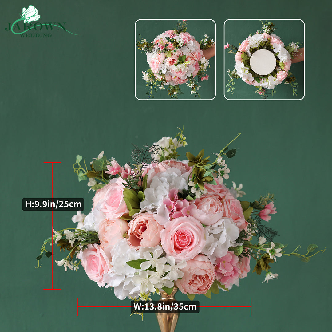 Centerpiece in Pink/White/Green