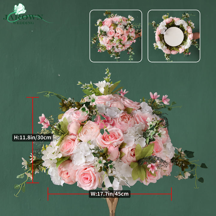 Centerpiece in Pink/White/Green