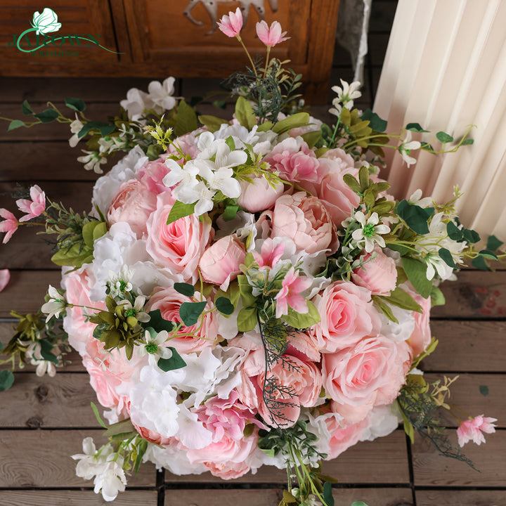 Centerpiece in Pink/White/Green