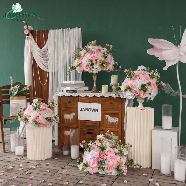 Centerpiece in Pink/White/Green