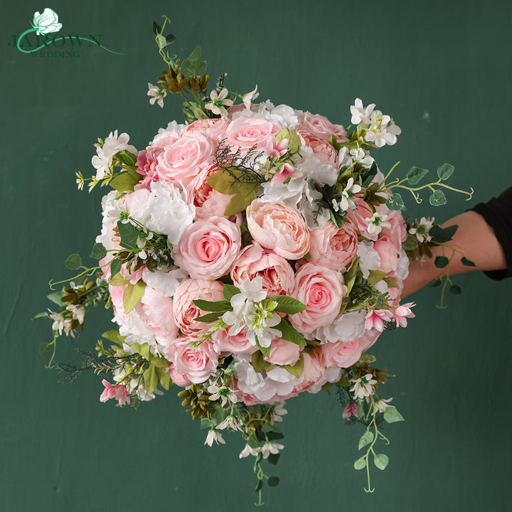 Centerpiece in Pink/White/Green