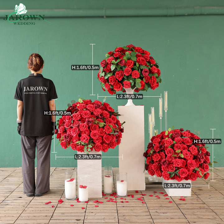Centerpiece in Red/Green