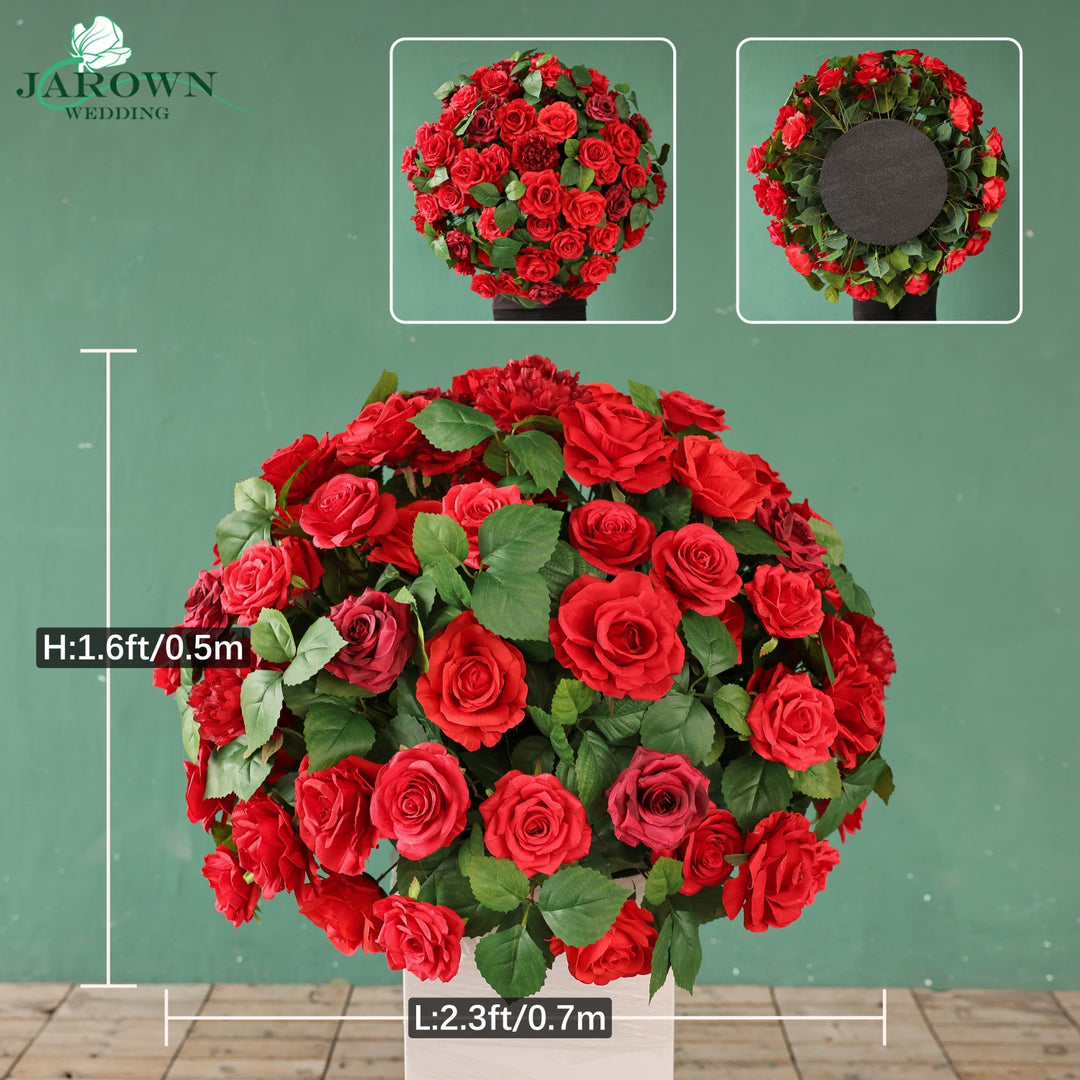 Centerpiece in Red/Green