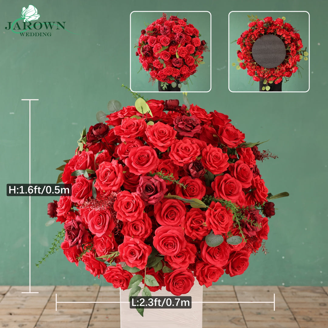 Centerpiece in Red/Green