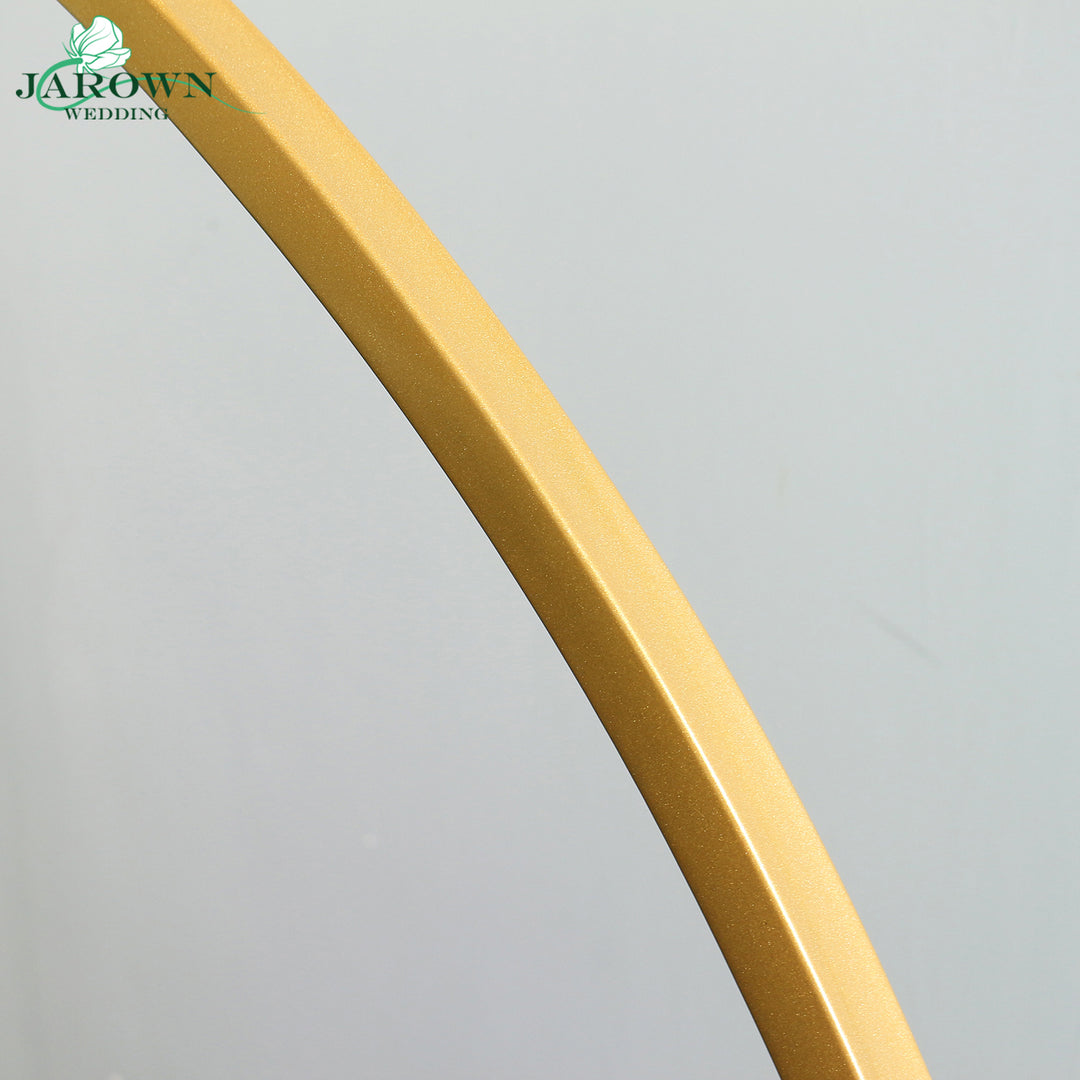 Golden Paint Double Circle Stand