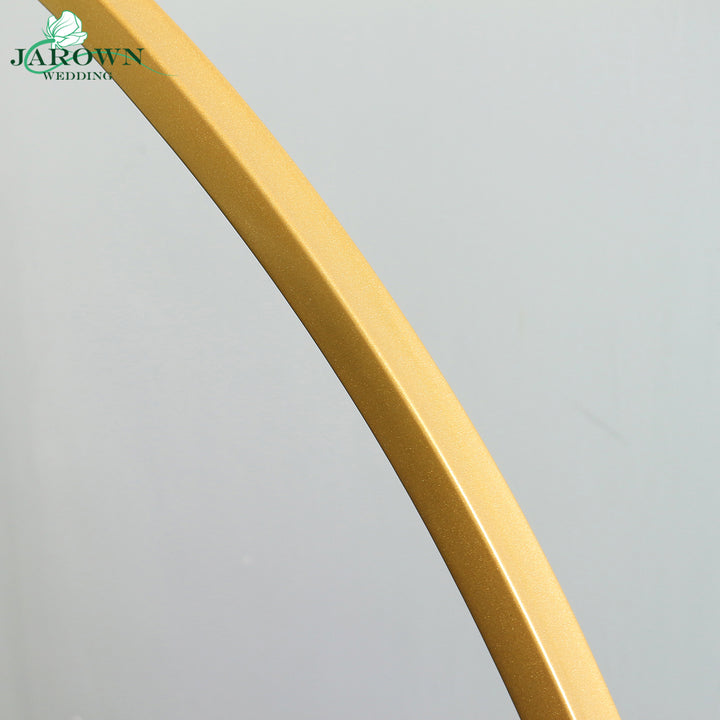 Golden Paint Double Circle Stand