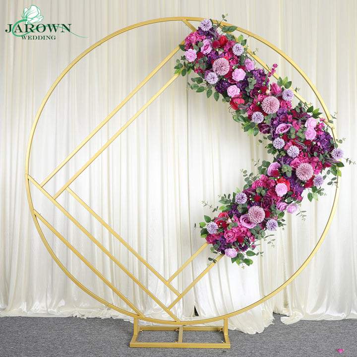Golden Paint Circle with Diamond Stand