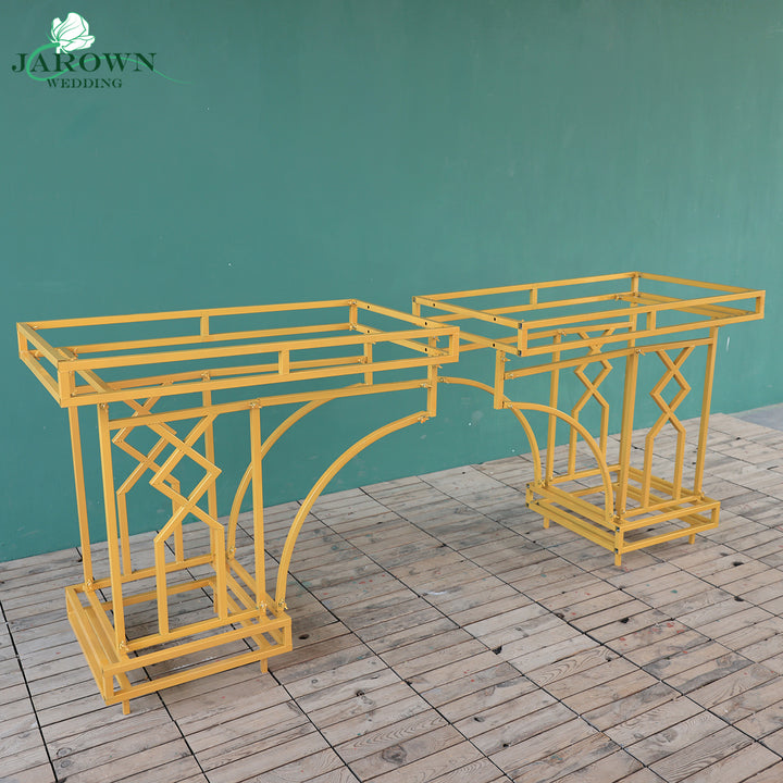 Golden Paint Cuboid Pro Stand