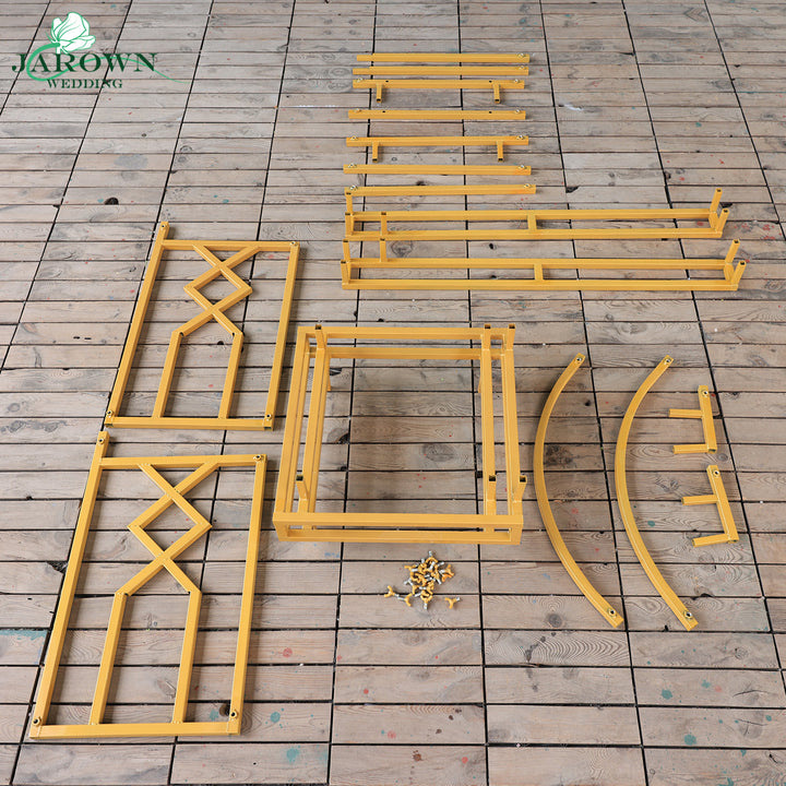 Golden Paint Cuboid Pro Stand