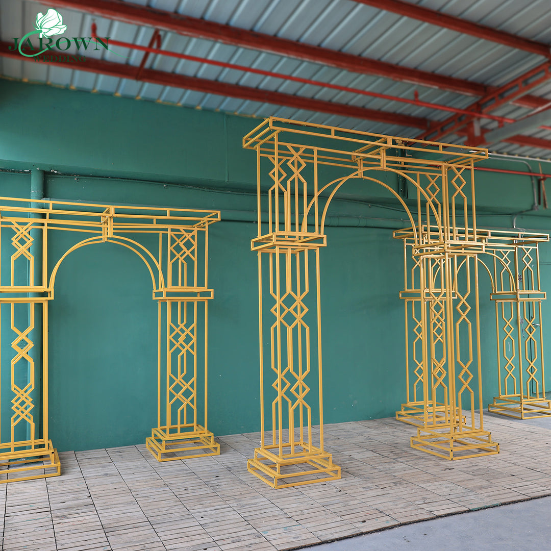 Golden Paint Cuboid Pro Stand