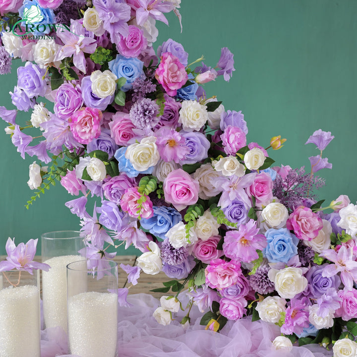 Heart-Shaped Arch Flower in Purple/Blue