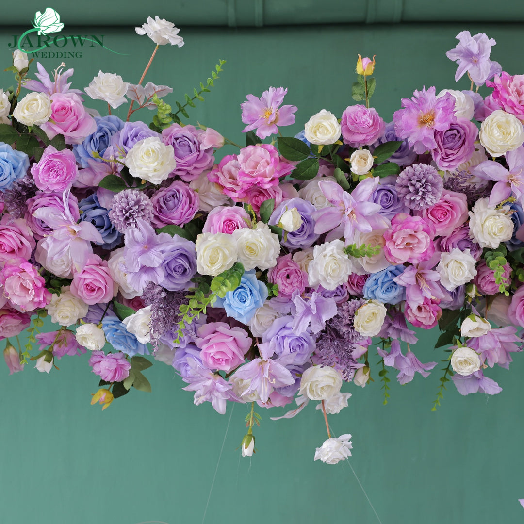 Heart-Shaped Arch Flower in Purple/Blue