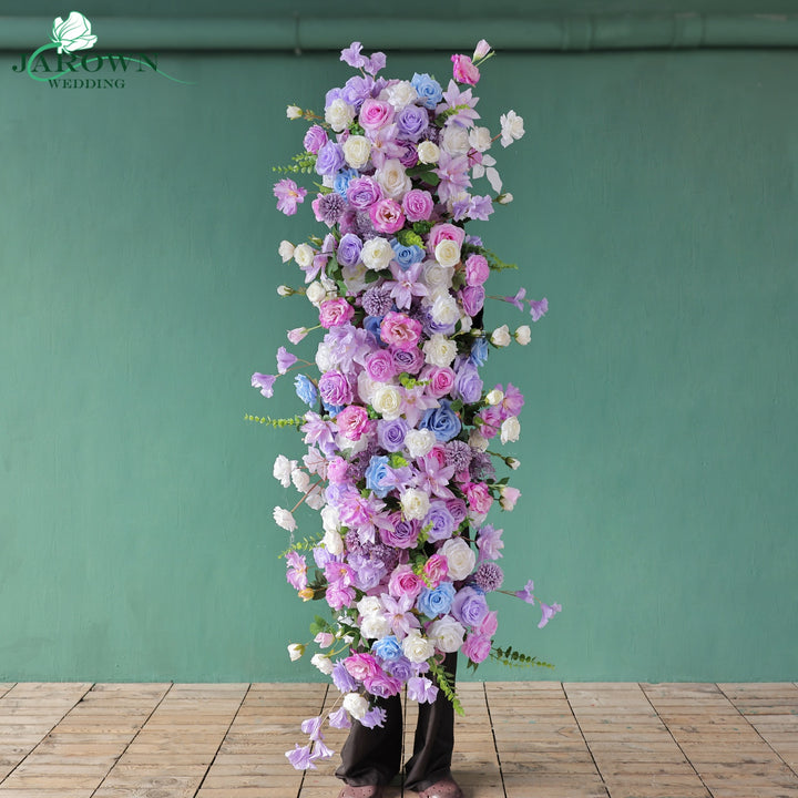 Heart-Shaped Arch Flower in Purple/Blue