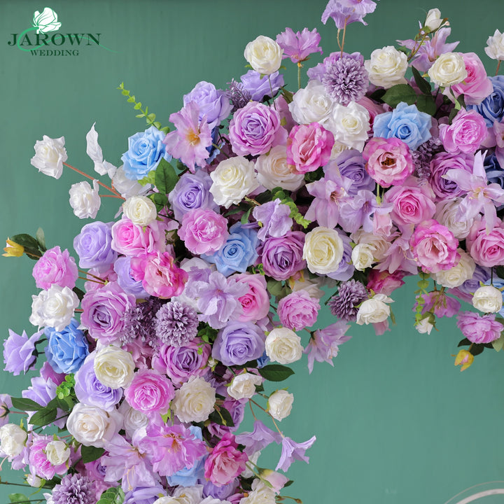 Heart-Shaped Arch Flower in Purple/Blue