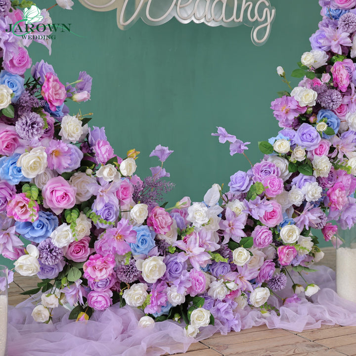 Heart-Shaped Arch Flower in Purple/Blue