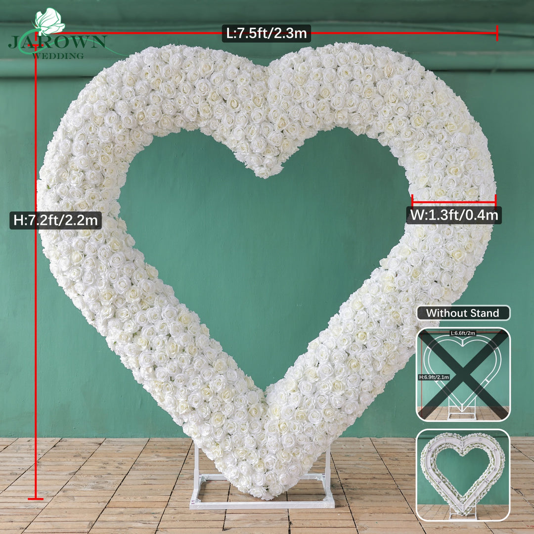 Heart Shape in White