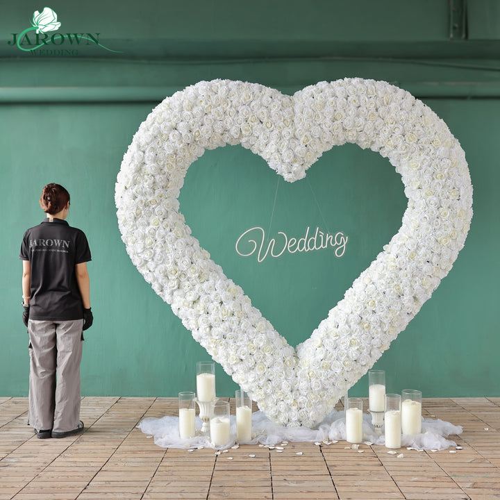 Heart Shape in White