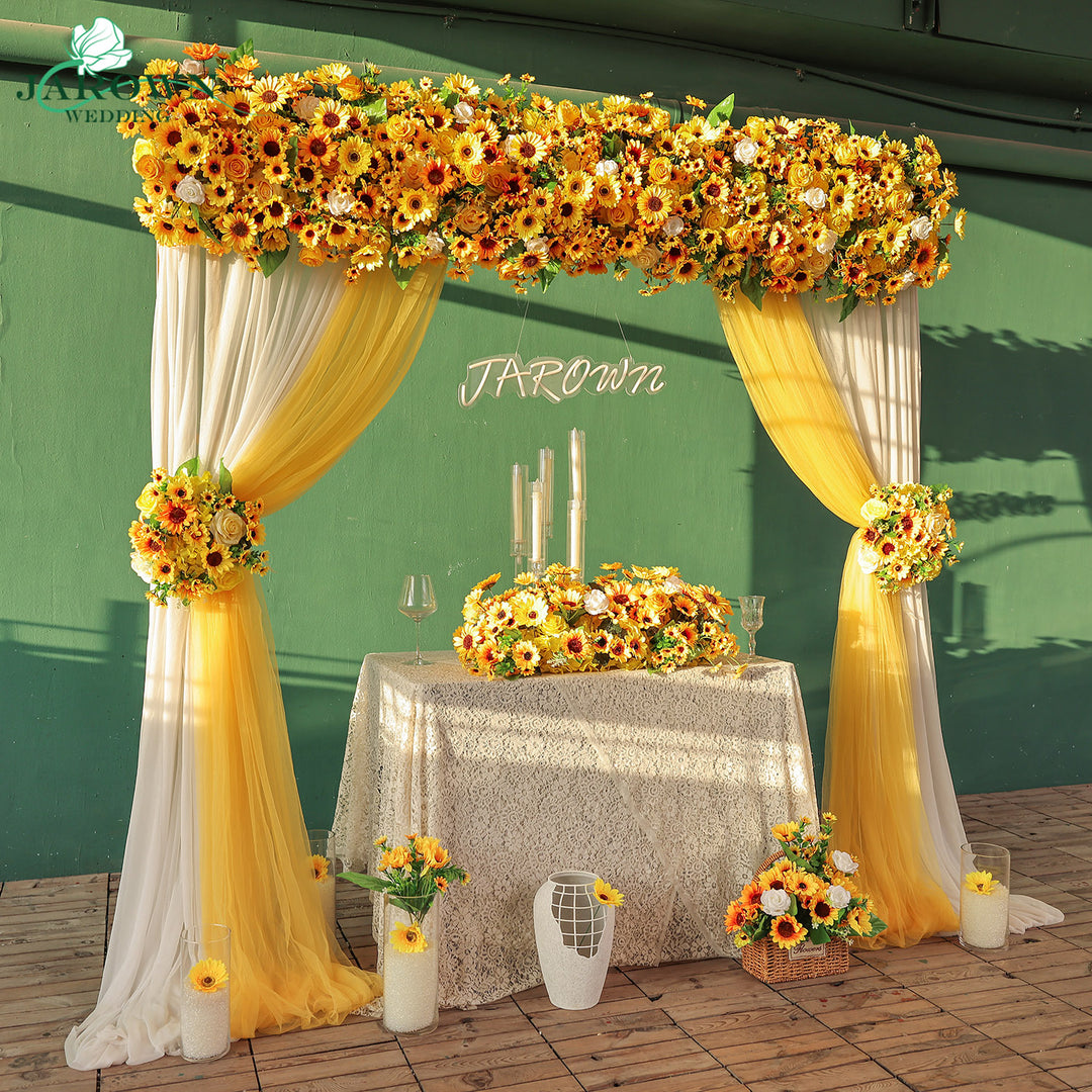 Runner & Backdrop Flower in Yellow