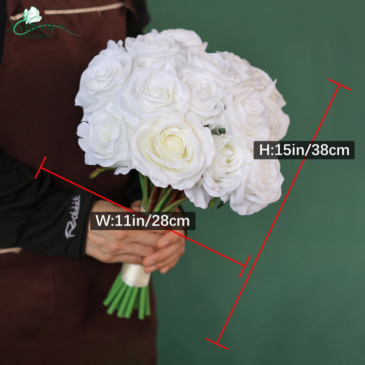 Bouquet in White/Green