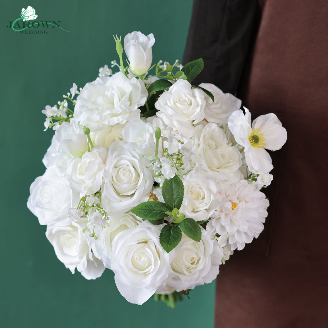 Bouquet in White/Green