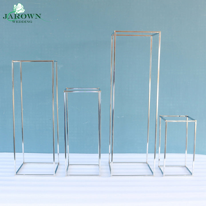 Upgraded Shiny 2 Colors Cuboid Stand Set