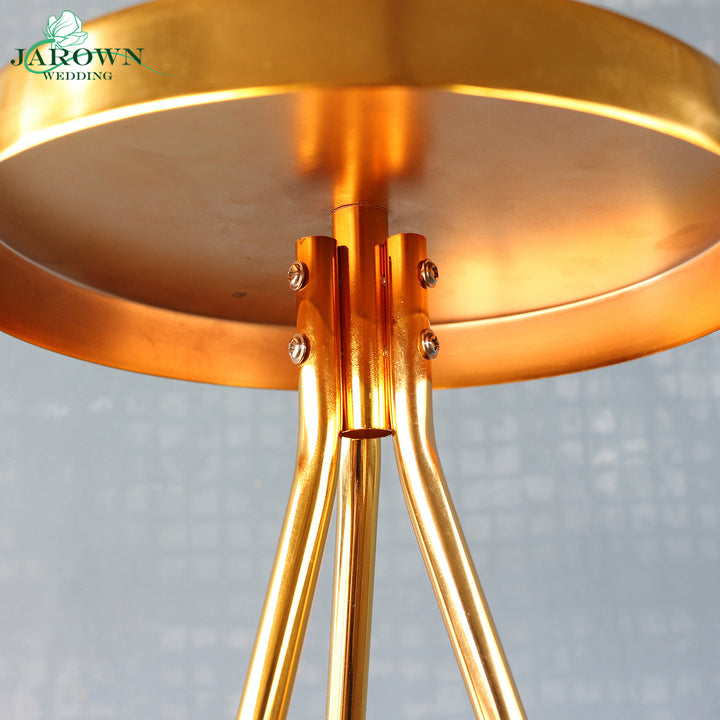Upgraded Shiny Golden Cuboid Pro Stand Set