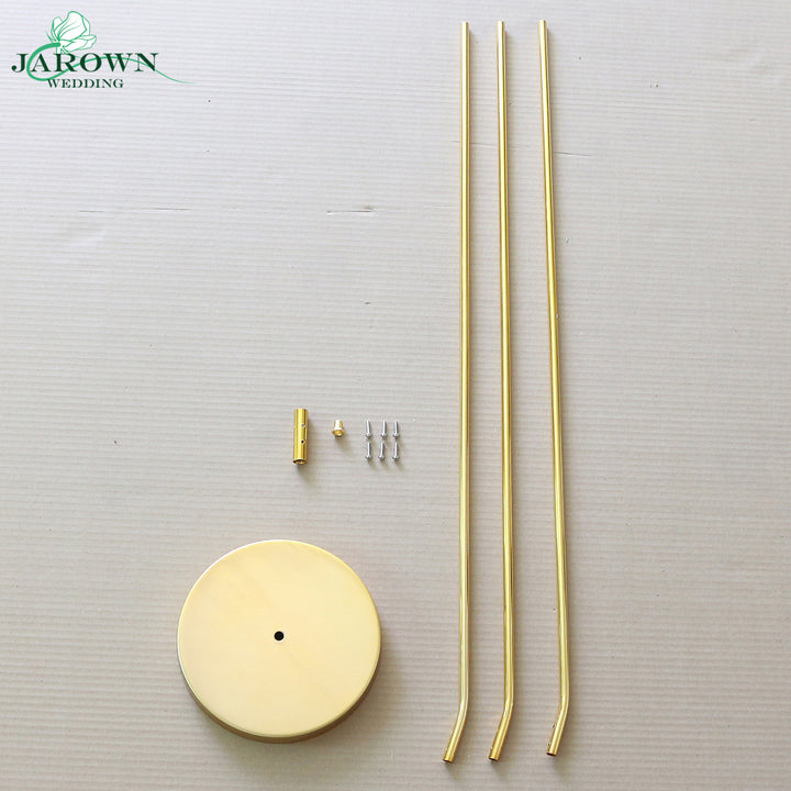 Upgraded Shiny Golden Cuboid Pro Stand Set