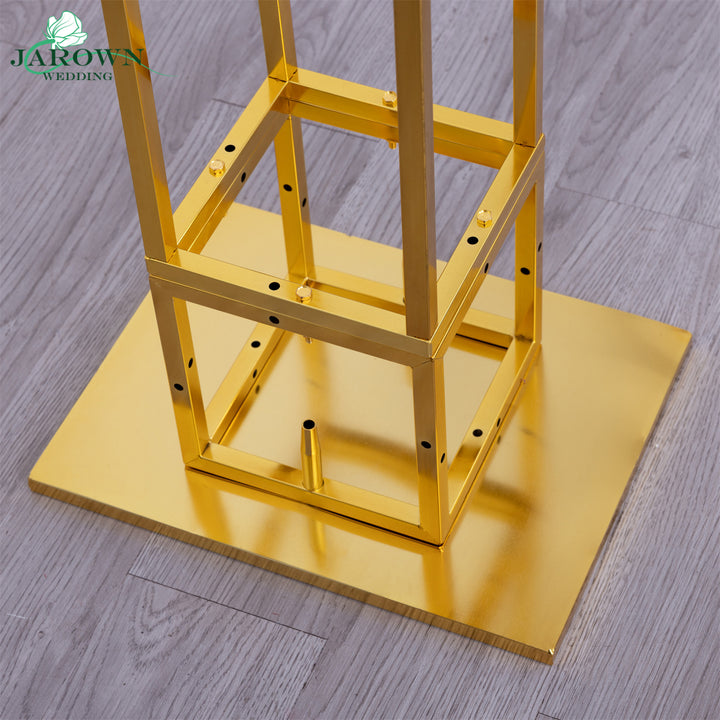 Upgraded Shiny Golden Cuboid Pro Stand(I)
