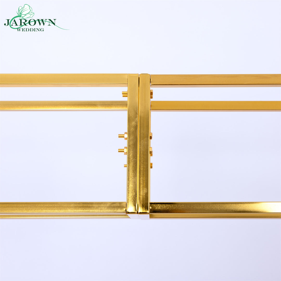 Upgraded Shiny Golden Cuboid Pro Stand(I)