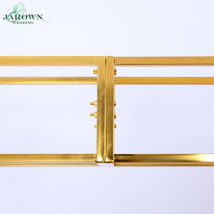 Upgraded Shiny Golden Cuboid Pro Stand(I)