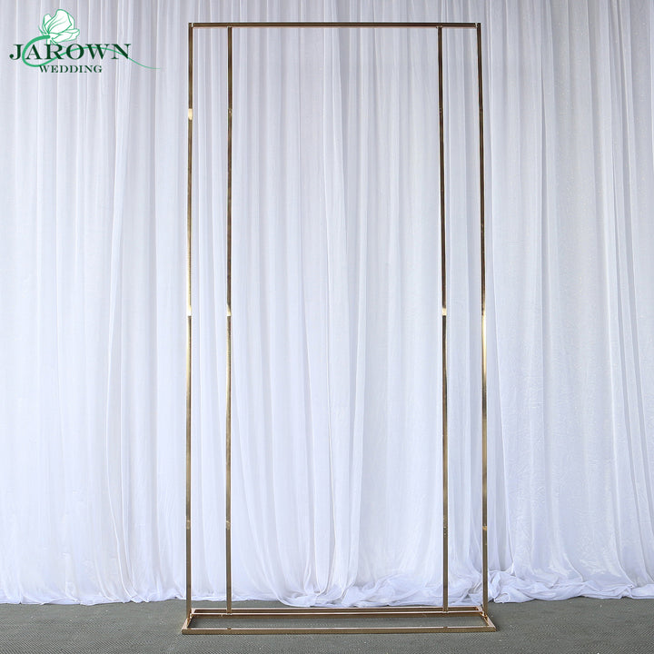 Upgraded Shiny Golden Rectangle Arch