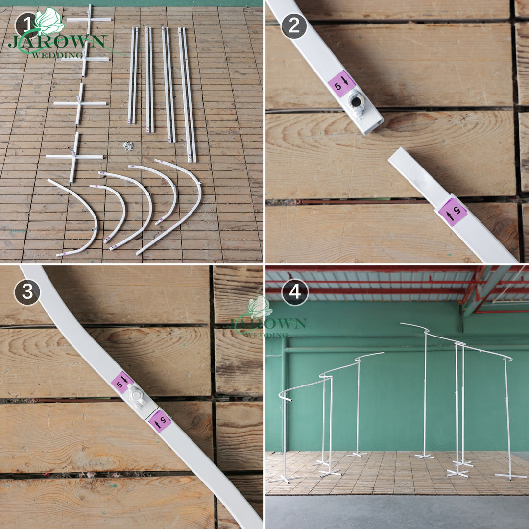 Upgraded Wave-Shaped Designed Flexible Height Pro Stand