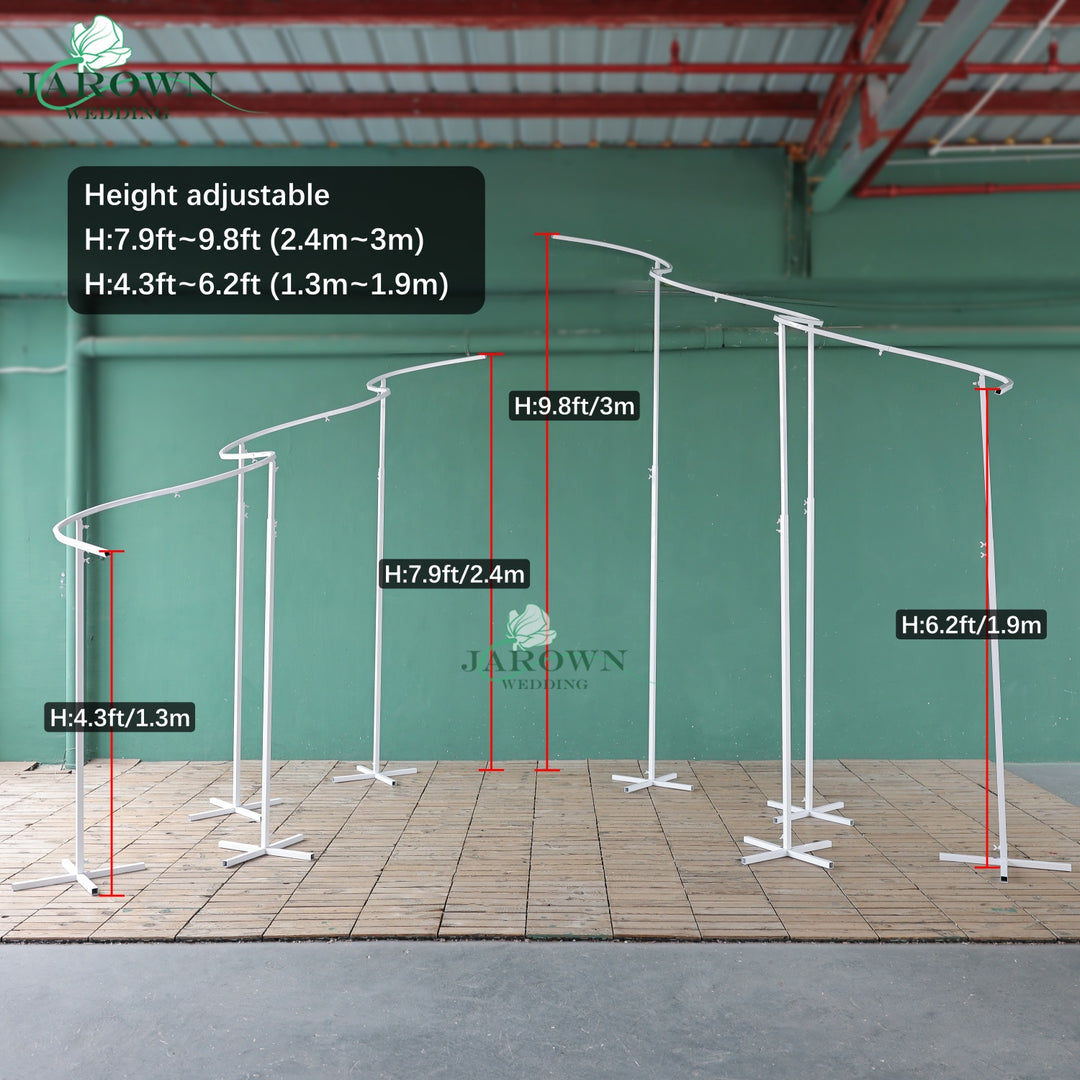 Upgraded Wave-Shaped Designed Flexible Height Pro Stand